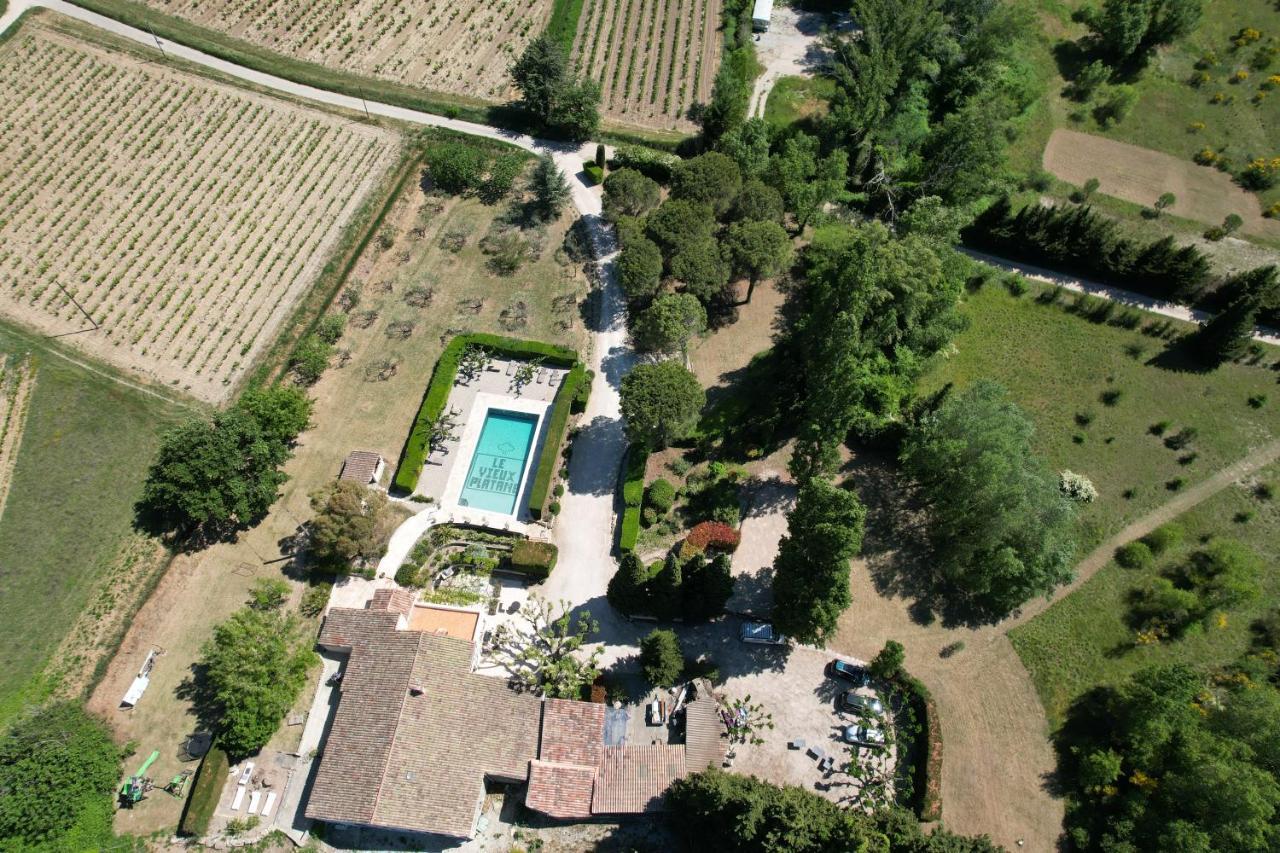 Le Vieux Platane Cairanne Exterior foto